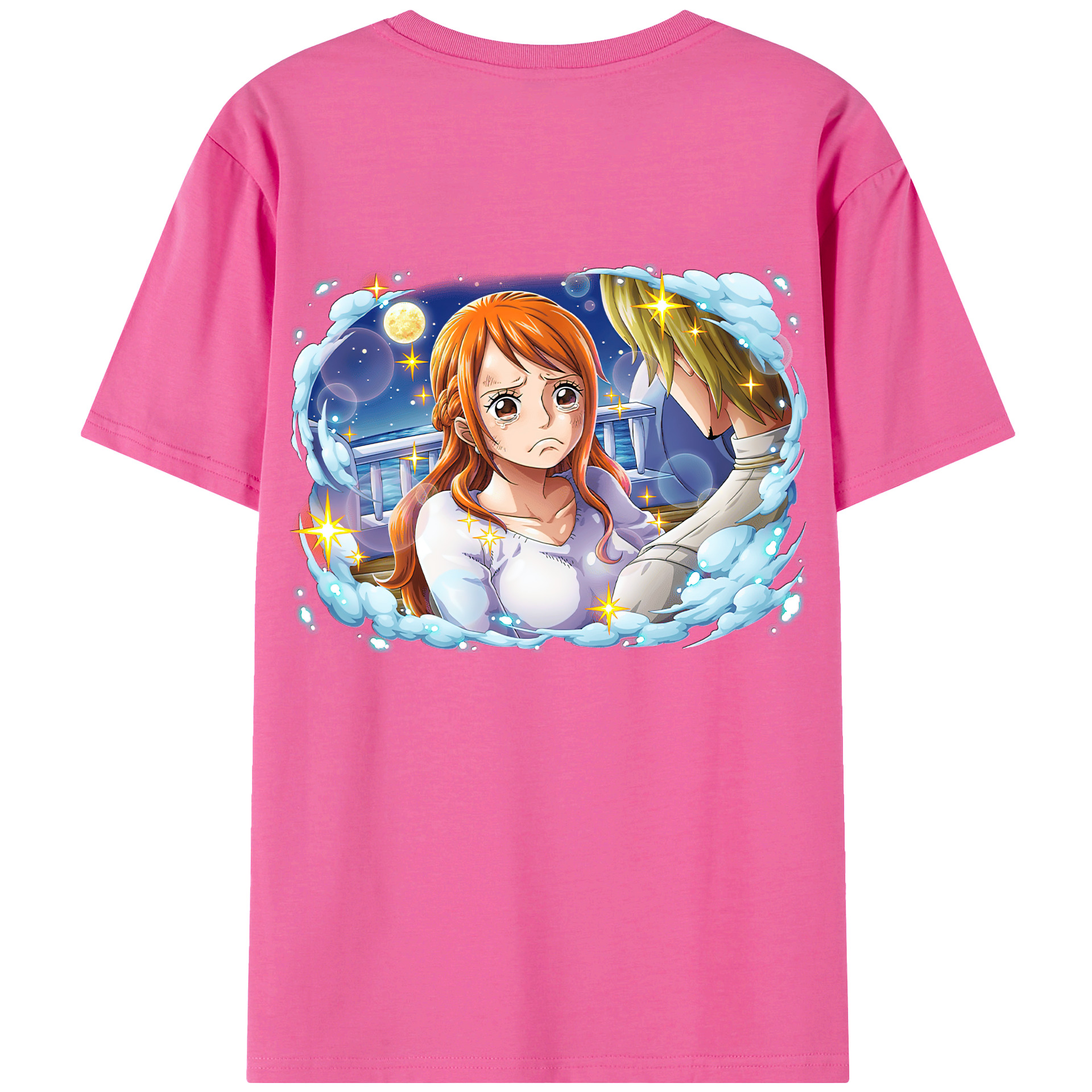 （画像用） ワンピース ナミ ONE PIECE Nami レディース半袖Tシャツ(バックプリント)